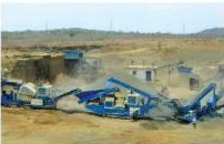 3-stage stone crusher with M-Sand unit