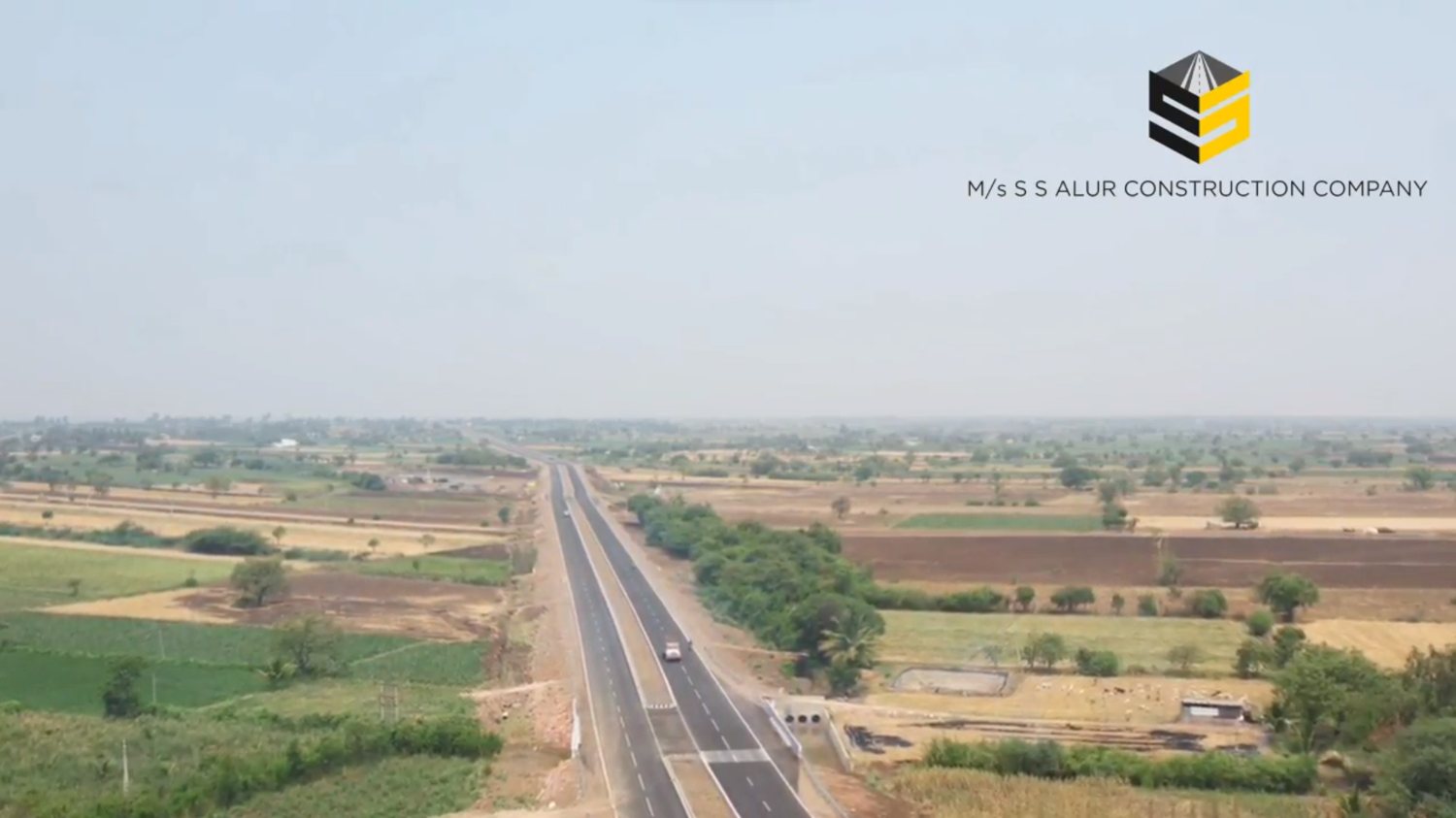 Mudhol Bypass Road — completed four-lane carriageway