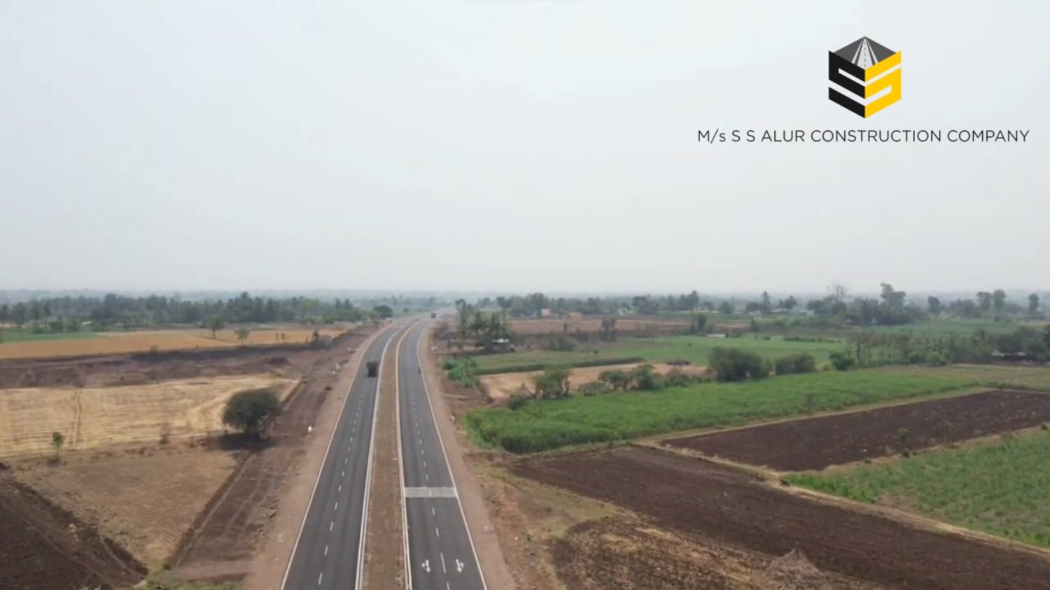 Mudhol Bypass Road — aerial view